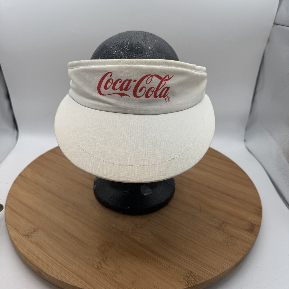 Coca Cola Vintage White‎ Hat Visor Streetwear